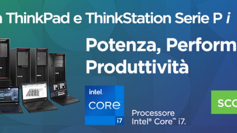 Workstation ThinkPad e ThinkStation Serie P i – Potenza, Performance e Produttività